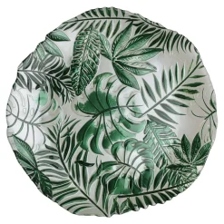Patery Dekoracyjne| Talerz dekoracyjny tropikalne liście 28 cm MIX