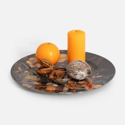 inny Talerz dekoracyjny w kwiaty 33 cm