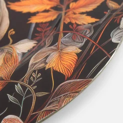 inny Talerz dekoracyjny w kwiaty 33 cm