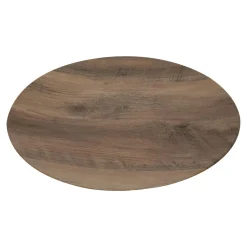 Patery Dekoracyjne| Talerz dekoracyny podtalerz brązowy 33 cm