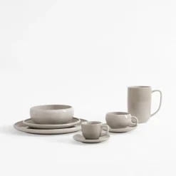 inny Talerz deserowy ceramiczny EYO 20.5 cm