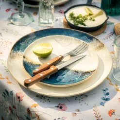 inny Talerz deserowy ceramika 20,5 cm