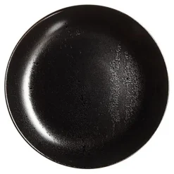 Talerze| Talerz deserowy czarny DIANA 19 cm