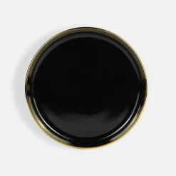 Talerze|inny Talerz deserowy czarny GRACE 20 cm