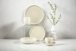 Talerze|Porcelana Bogucice Talerz deserowy GRANITE SOFT CREAM 22 cm