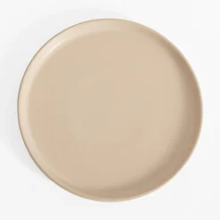 Talerz deserowy kremowy MATTE 20 cm