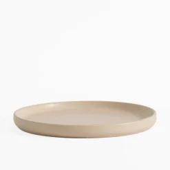 Talerz deserowy kremowy MATTE 20 cm