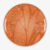 Talerze|Lubiana Talerz deserowy pomarańczowy CZTERY PORY ROKU 20,5 cm