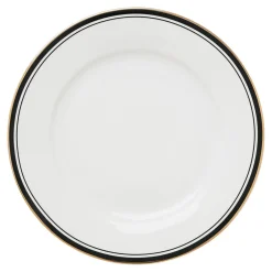 Talerze| Talerz deserowy porcelanowy ART DECO 19 cm