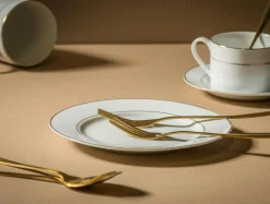 Talerz deserowy porcelanowy ORO 20 cm