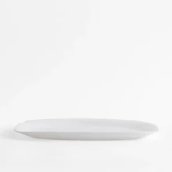 Miski, Patery I Półmiski|inny Talerz do serwowania GRANGUSTO biały 33x24 cm