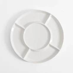 inny Talerz do serwowania z bambusową deską