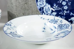 Porcelana Bogucice Talerz głęboki EVIA BLUE 23,5 cm