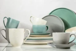 Porcelana Bogucice Talerz głęboki GRANITE SOFT CREAM 22 cm