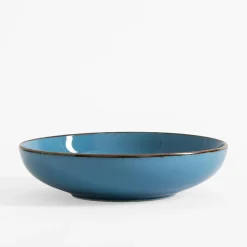 Porcelana Bogucice Talerz głęboki RUSTIC BLUE 20 cm