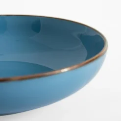 Porcelana Bogucice Talerz głęboki RUSTIC BLUE 20 cm