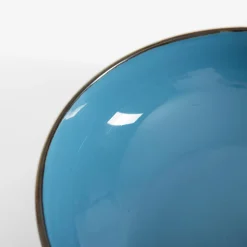 Porcelana Bogucice Talerz głęboki RUSTIC BLUE 20 cm