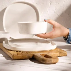 inny Talerz obiadowy CARRE 25 cm