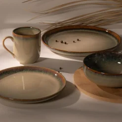 inny Talerz obiadowy ceramiczny AURORA 27 cm