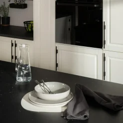 Porcelana Bogucice Talerz obiadowy GRANITE szary 26,5 cm