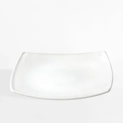 Talerze|inny Talerz obiadowy kwadratowy biały NELI 33x26 cm