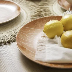 Lubiana Talerz obiadowy pomarańczowy CZTERY PORY ROKU 27 cm