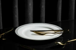 Talerz obiadowy porcelanowy ART DECO 27 cm