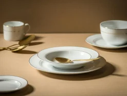 Talerz obiadowy porcelanowy ORO 26,9 cm