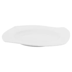 Talerze| Talerz obiadowy porcelanowy WAVE 27,5×23,9 cm