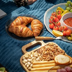 Grill I Piknik|inny Talerz plastikowy szary 23 cm