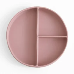 Filiżanki I Spodki|Talerze|inny Talerz silikonowy z 3 komorami 20,5 CM MIX