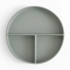 Filiżanki I Spodki|Talerze|inny Talerz silikonowy z 3 komorami 20,5 CM MIX