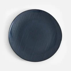 Talerze|inny Talerz szklany granatowy 21 cm