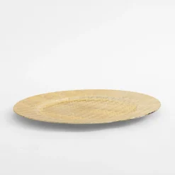 inny Talerz złoty podtalerz plecionka 33 cm