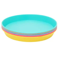 Jedzenie I Picie|Talerze| Talerzyki plastikowe wielorazowe, komplet 6 szt.