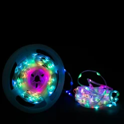 Dekoracje Led|inny Taśma LED RGB 100 diod 10 m z pilotem MAGIC LAMPS