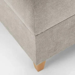 Sofy|Tapczany| Tapczan beżowy z pojemnikiem JAŚ 90x200