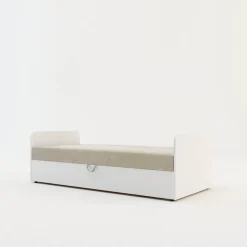 Tapczany|inny Tapczan młodzieżowy beżowy STAŚ 90x200 cm