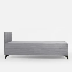 Sofy|Tapczany|Esteti Tapczan młodzieżowy jasnoszary IBIS 90x200 cm