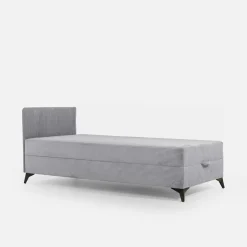 Sofy|Tapczany|Esteti Tapczan młodzieżowy jasnoszary IBIS 90x200 cm