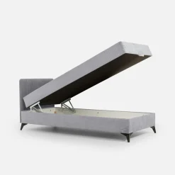 Sofy|Tapczany|Esteti Tapczan młodzieżowy jasnoszary IBIS 90x200 cm