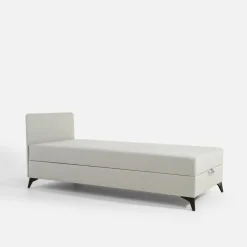 Sofy|Tapczany|inny Tapczan młodzieżowy jasnoszary SIBI 90x200 cm