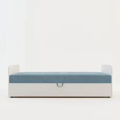 Dzieci inny Tapczan młodzieżowy niebieski STAŚ 90x200 cm