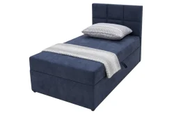 Dzieci Tapczan młodzieżowy niebieski FILIP 100x200 cm