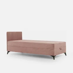 Sofy|Tapczany|Esteti Tapczan młodzieżowy pudrowy róż IBIS II 120x200 cm