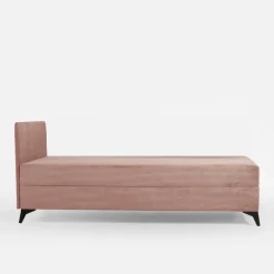 Dzieci Esteti Tapczan młodzieżowy pudrowy róż IBIS 90x200 cm