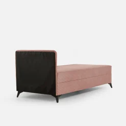 Dzieci Esteti Tapczan młodzieżowy pudrowy róż IBIS 90x200 cm