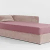 Sofy|Tapczany|Milo Tapczan młodzieżowy różowy OPEN
