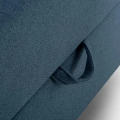 Dzieci inny Tapczan młodzieżowy szaroniebieski SIBI 90x200 cm