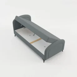 Sofy|Tapczany|inny Tapczan młodzieżowy szary PING 90x200 cm